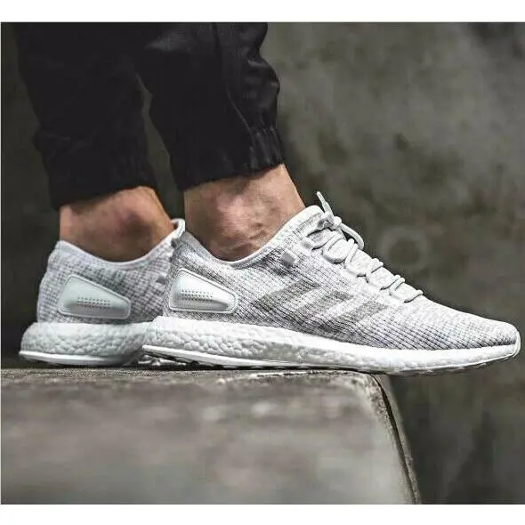 Adidas shoes - PureBoost - PureBoost - M95-190308557662-22 - White/Grey One/White 4