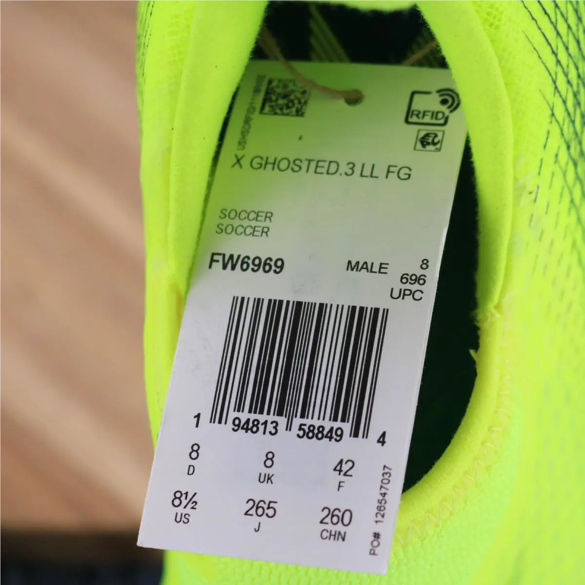 Adidas shoes - adidas X Ghosted.3 - FW6969 - Yellow (UPC: 194813588494) 21