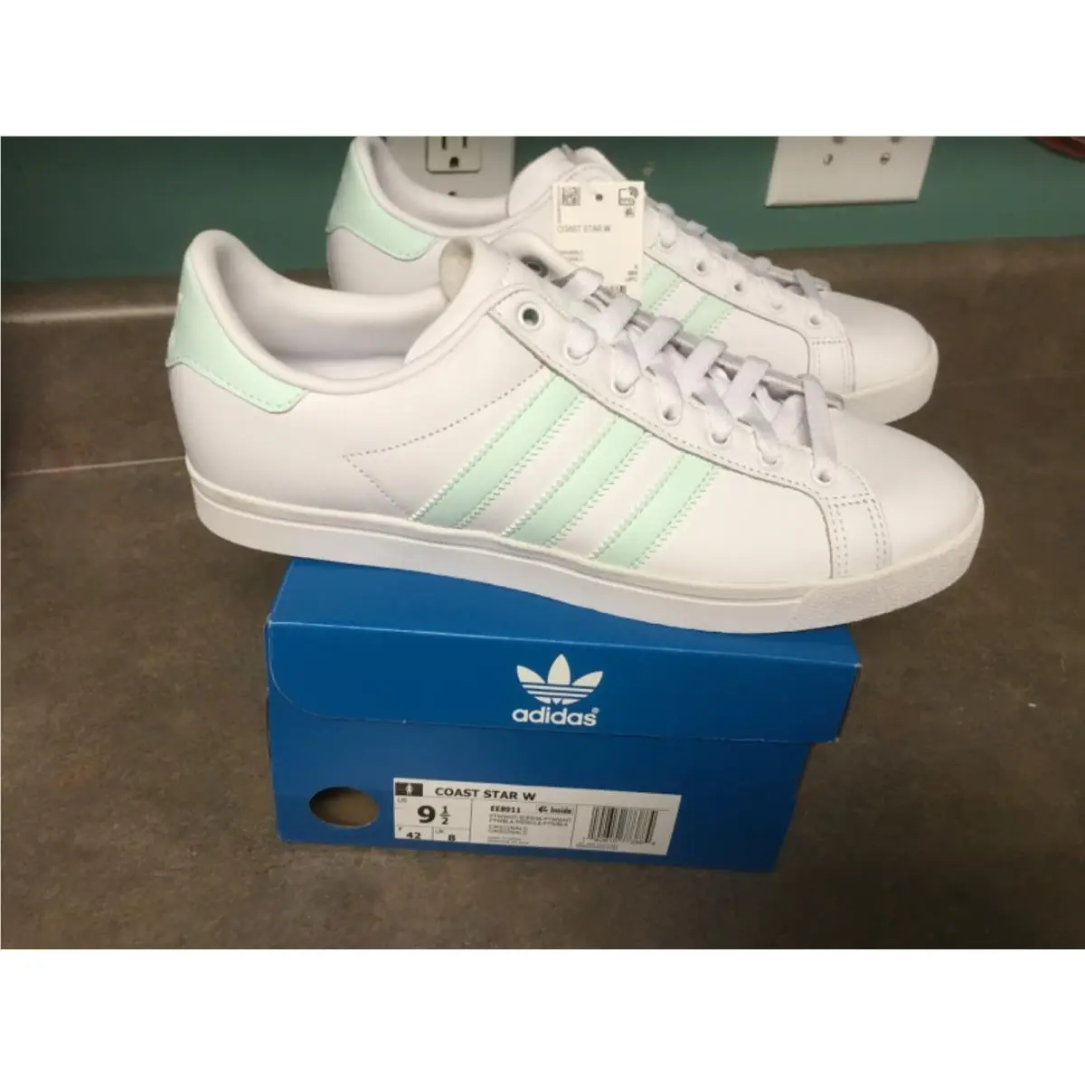 Women’s  EE8911 Originals Coast Star Shoes Size 9.5 by Adidas