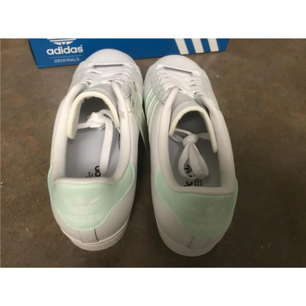 Adidas shoes - EE8911 - EE8911 - White & Mint 1