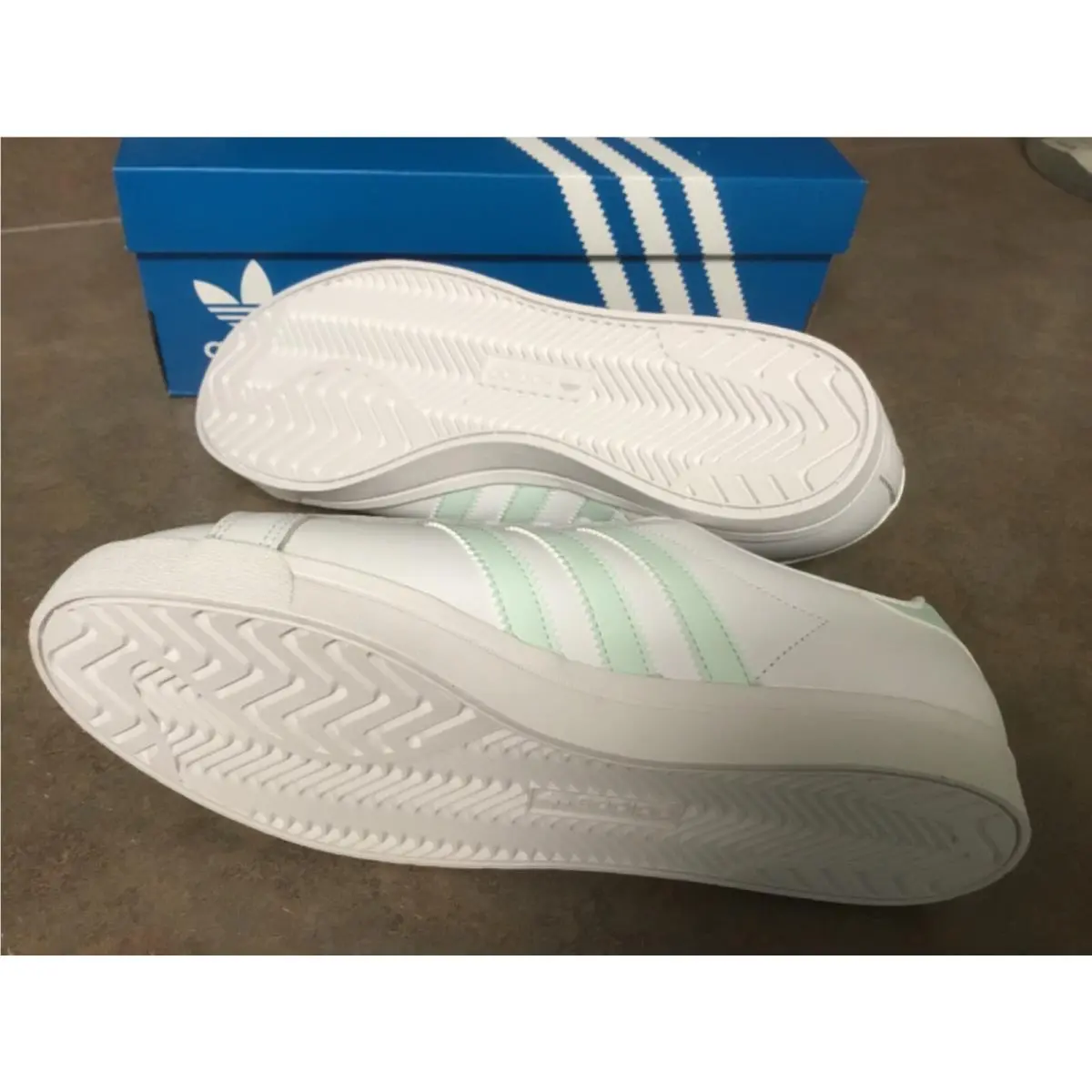Adidas shoes - EE8911 - EE8911 - White & Mint 2