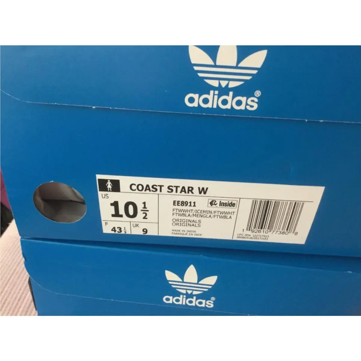Adidas shoes - EE8911 - EE8911 - White & Mint 3