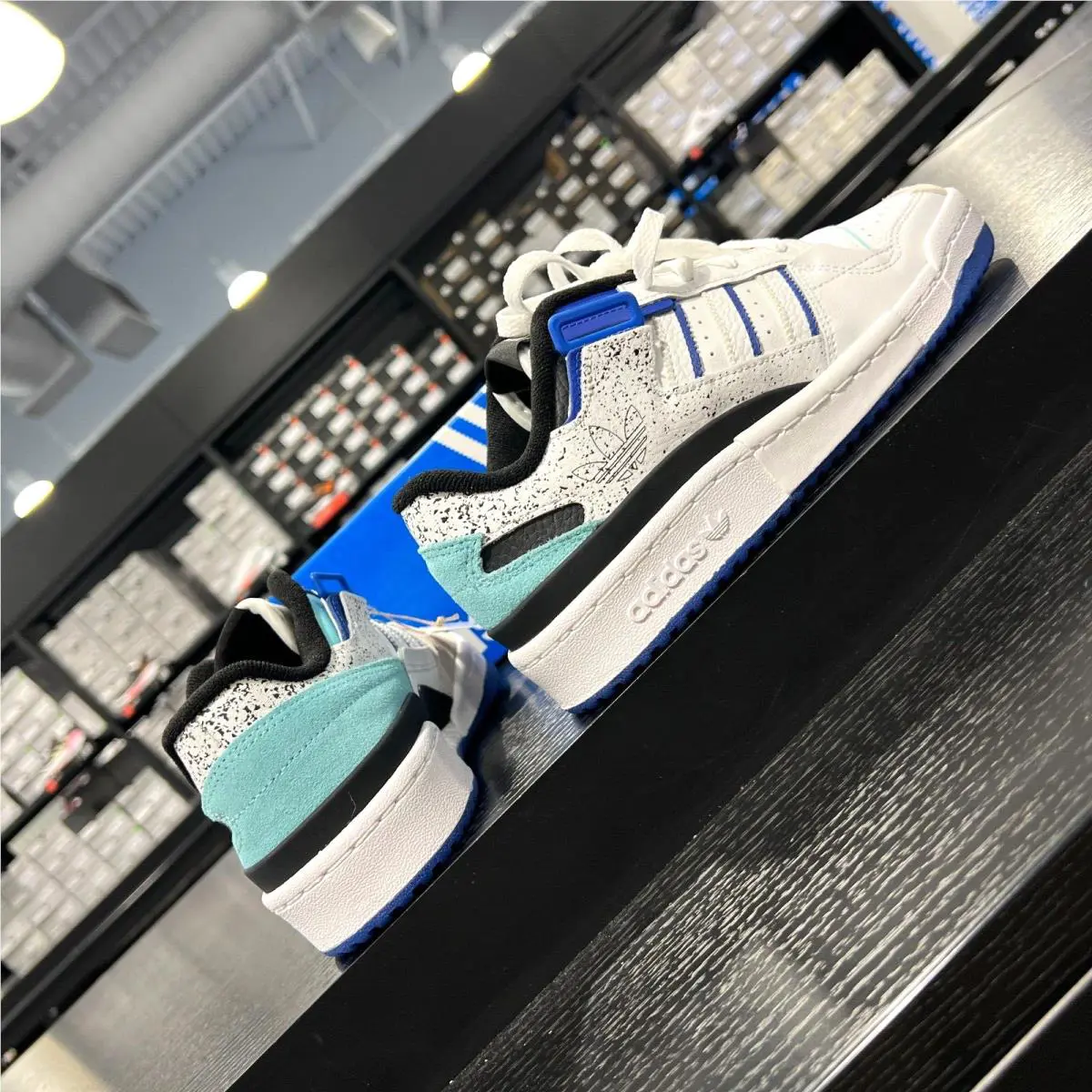 Adidas shoes - adidas Forum Exhibit - Forum Exhibit - GY4670 - Cloude White/ Blue/ Clear Aqua 3