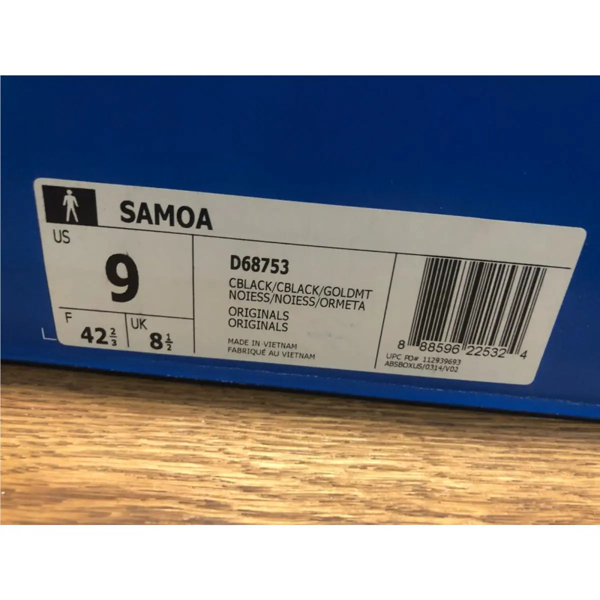 Adidas shoes - adidas Samoa - Samoa - D68753 - Black 0