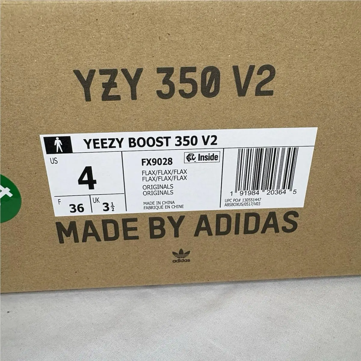 Adidas shoes - adidas  Yeezy Boost 350 V2 Lace Up - FX9028 - Beige 9
