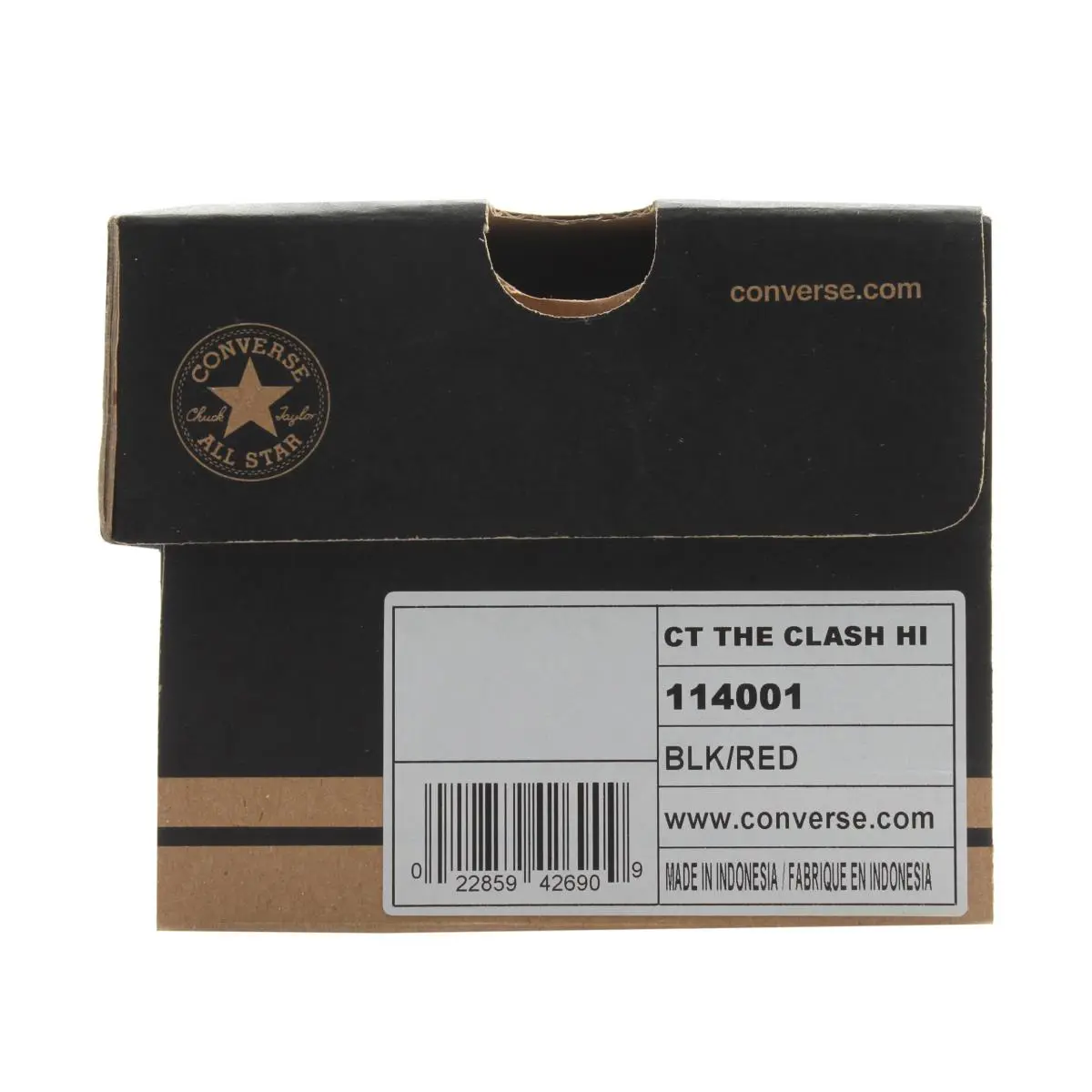 Converse shoes - 114001 - 114001 - Black/Red 12