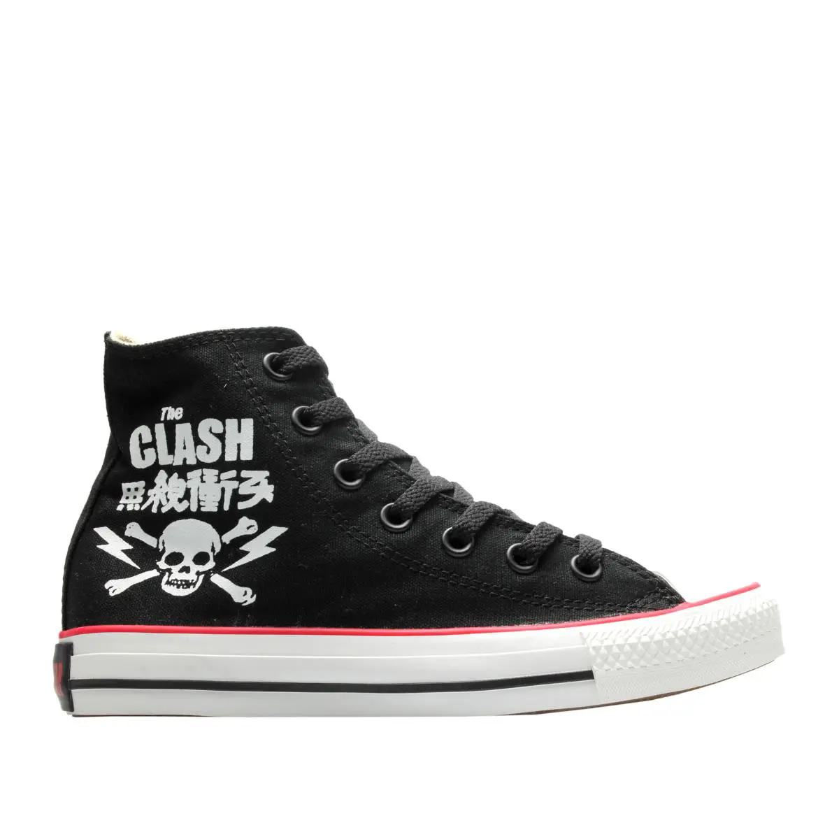 Converse shoes - 114001 - 114001 - Black/Red 7