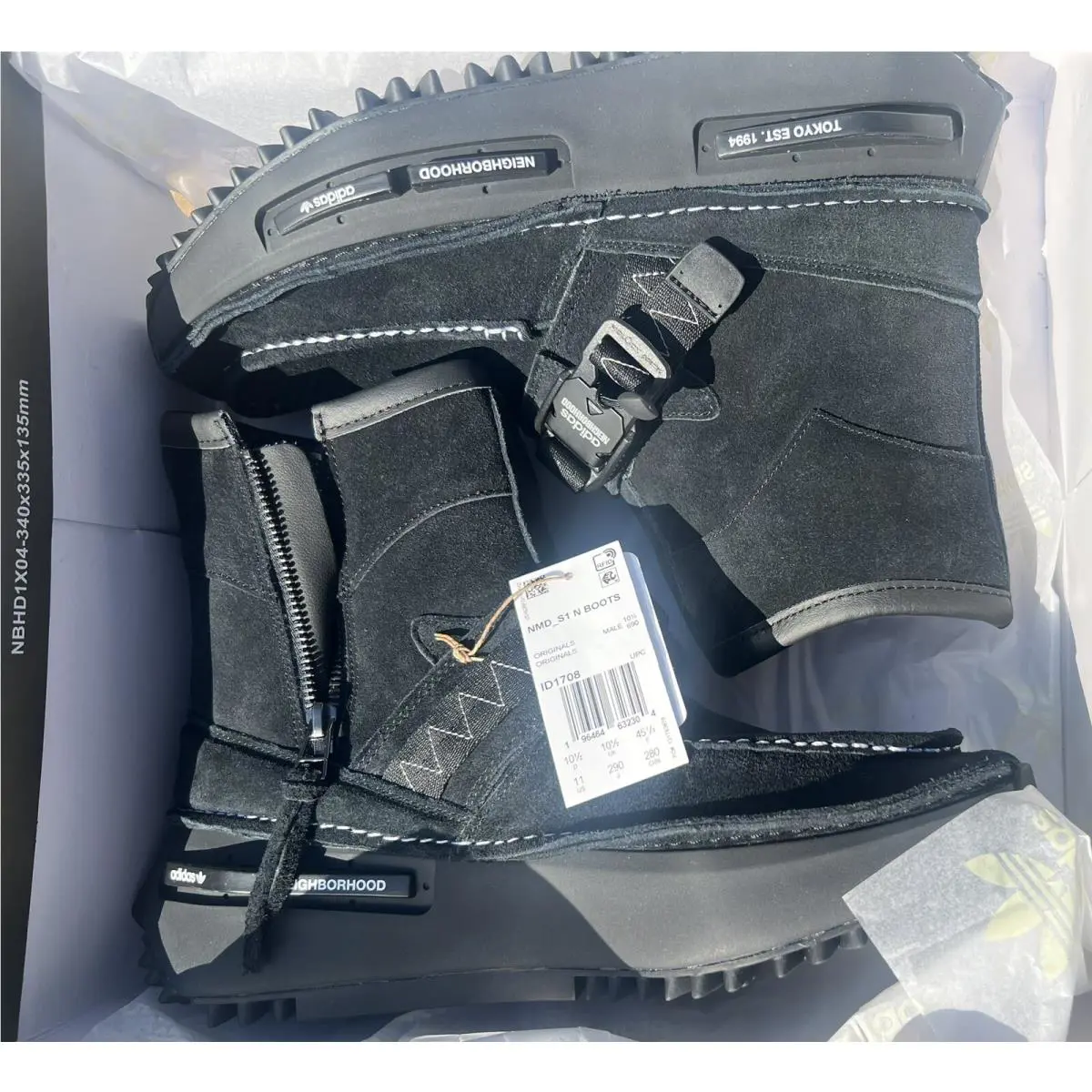 Adidas shoes - adidas NMD S1 - NMD - ID1708 - Black 10