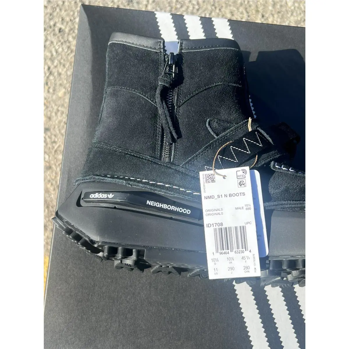 Adidas shoes - adidas NMD S1 - NMD - ID1708 - Black 3