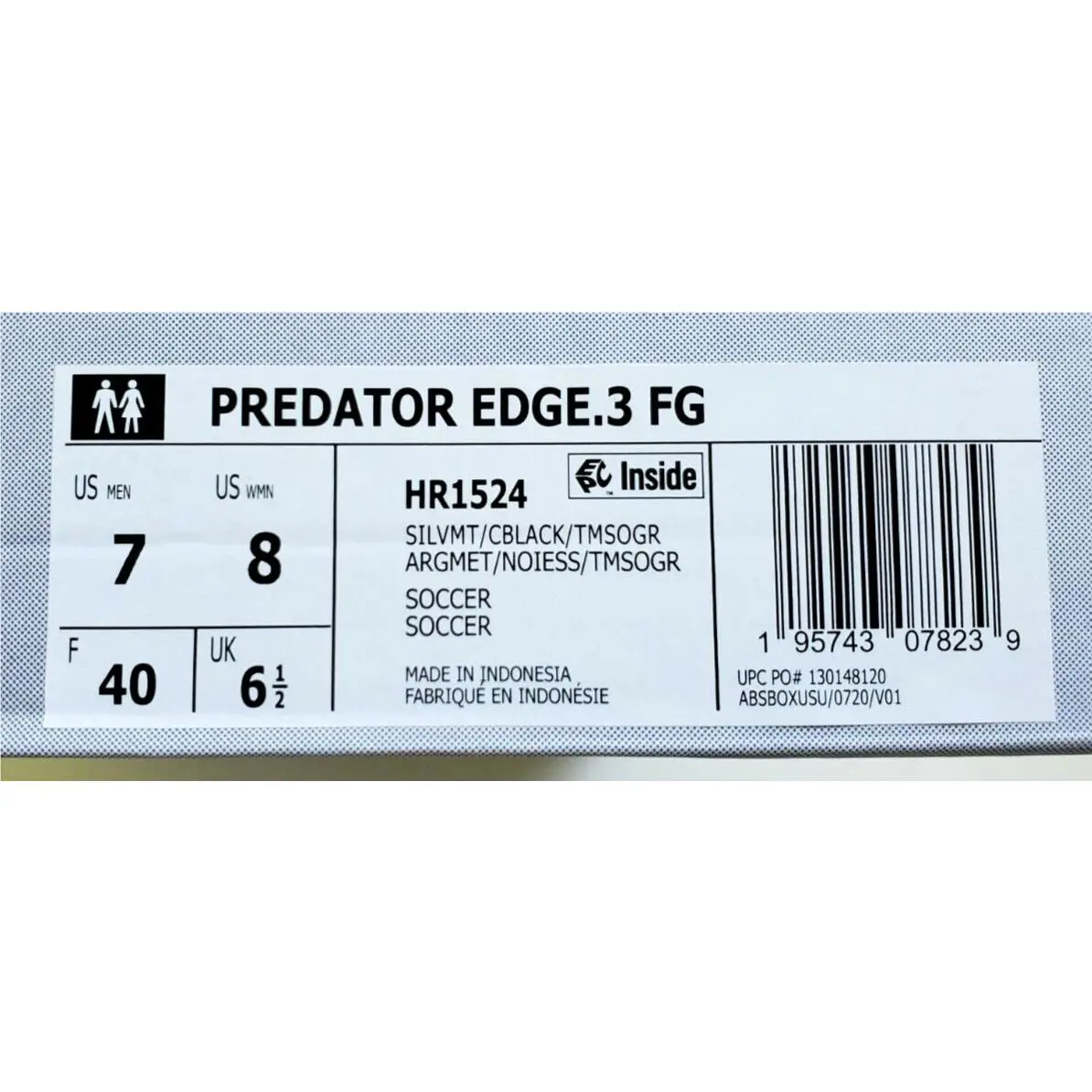 Adidas shoes - adidas Predator - Predator - HR1524 - Silver 9