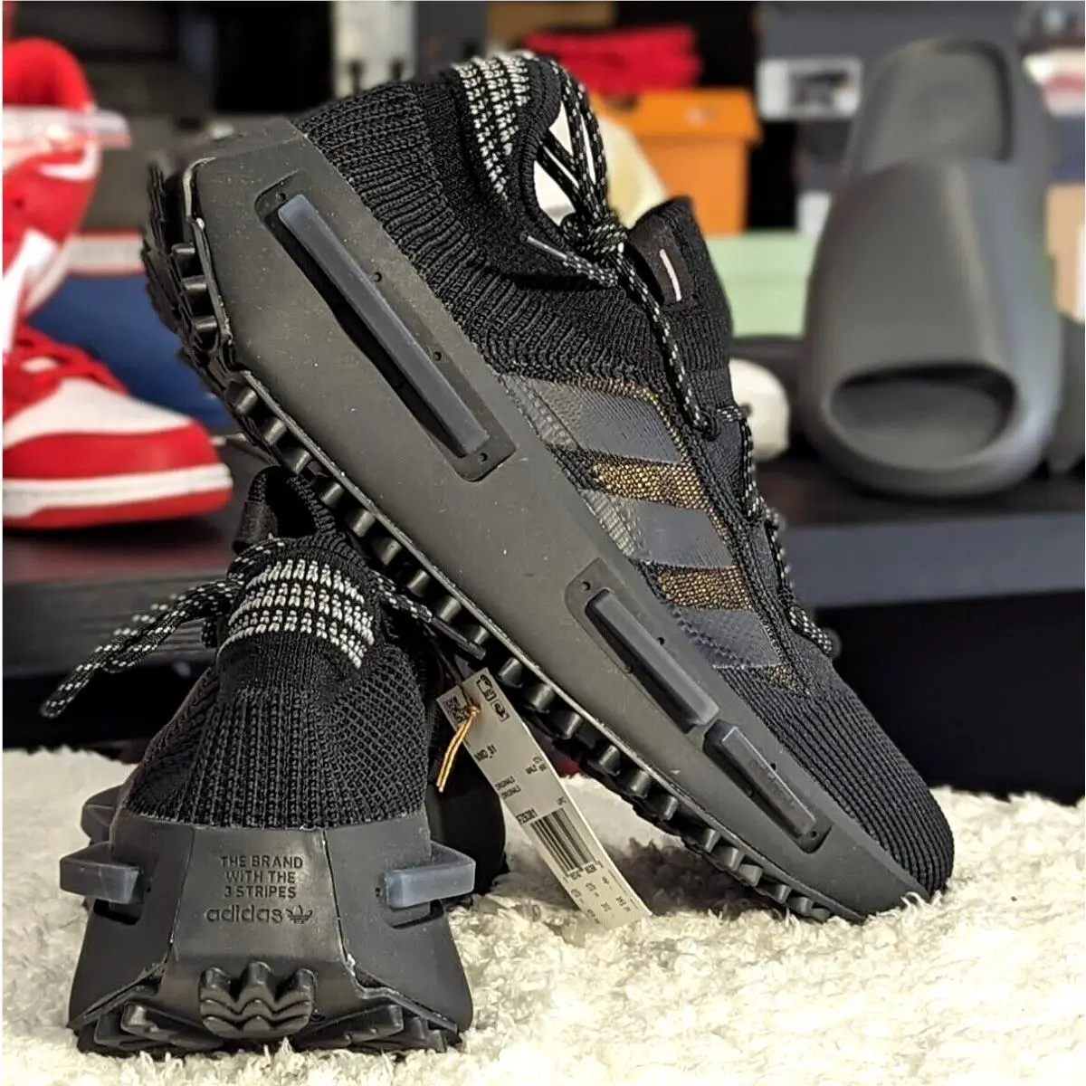 Adidas shoes - adidas NMD S1 - NMD - FZ6381 - Black 2