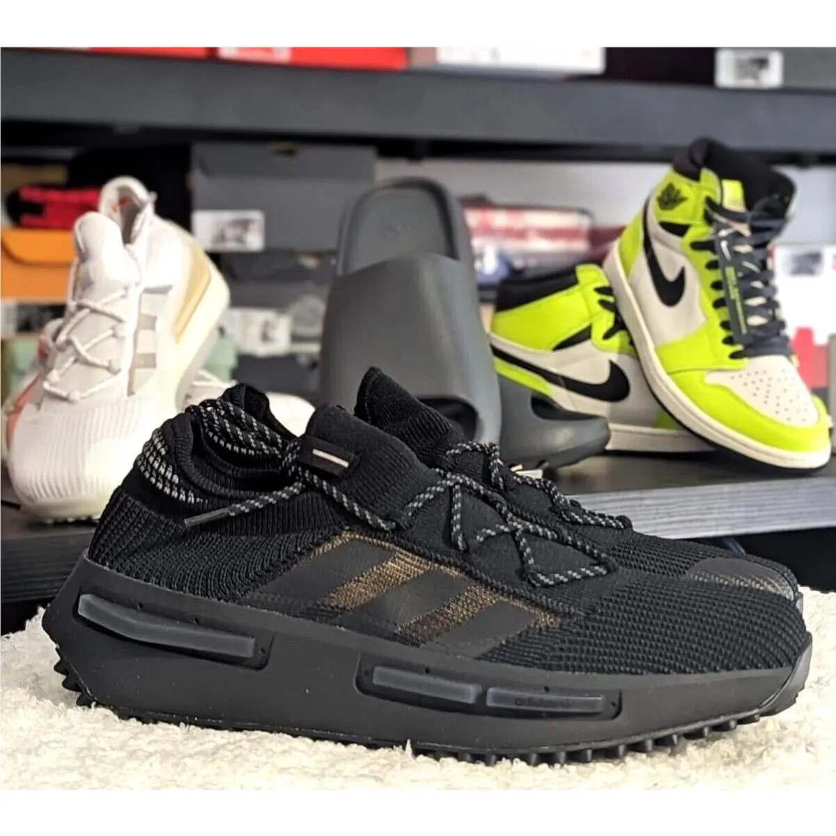 Adidas shoes - adidas NMD S1 - NMD - FZ6381 - Black 3