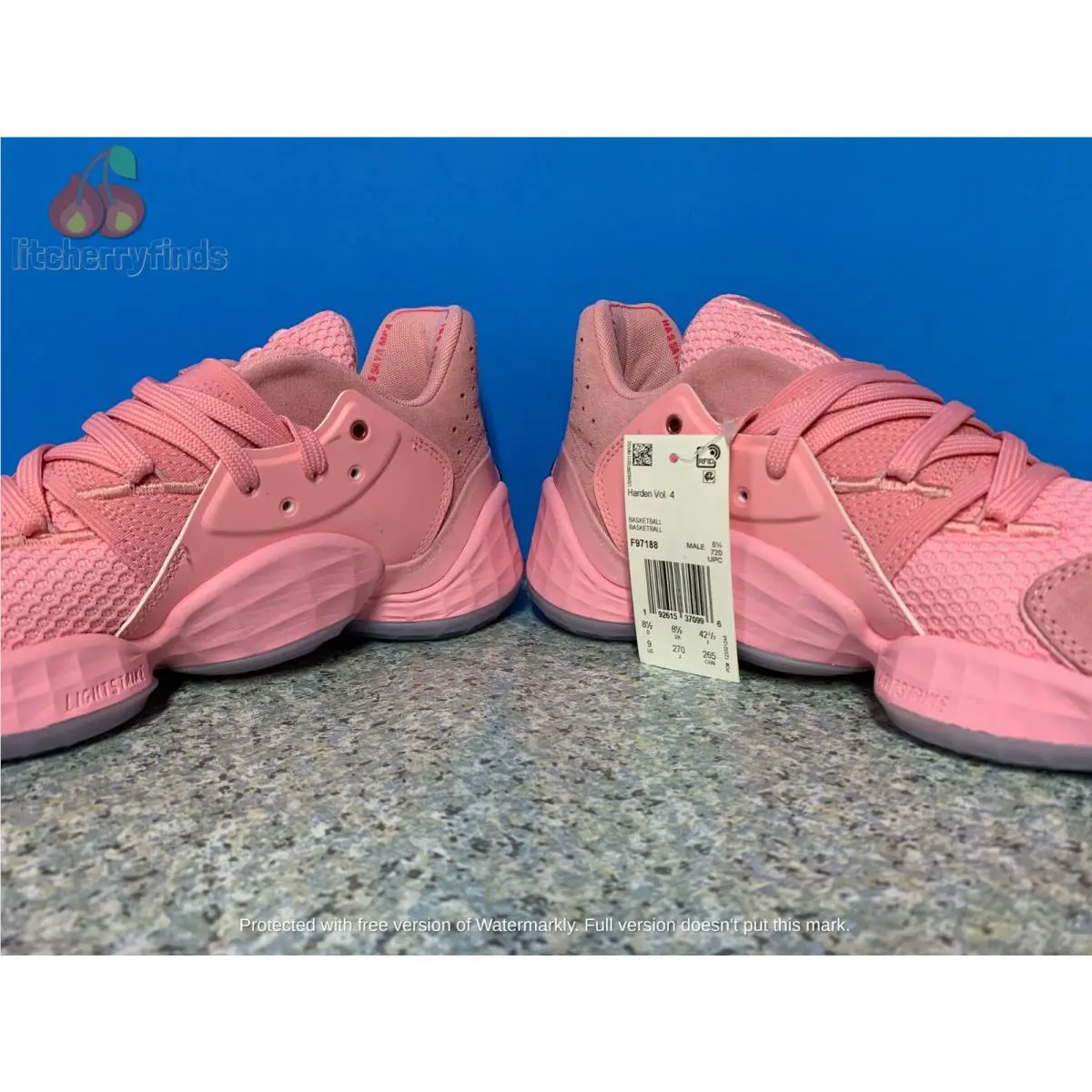 Adidas shoes - Harden Vol. 4 - Harden - F97188 - Pink 4