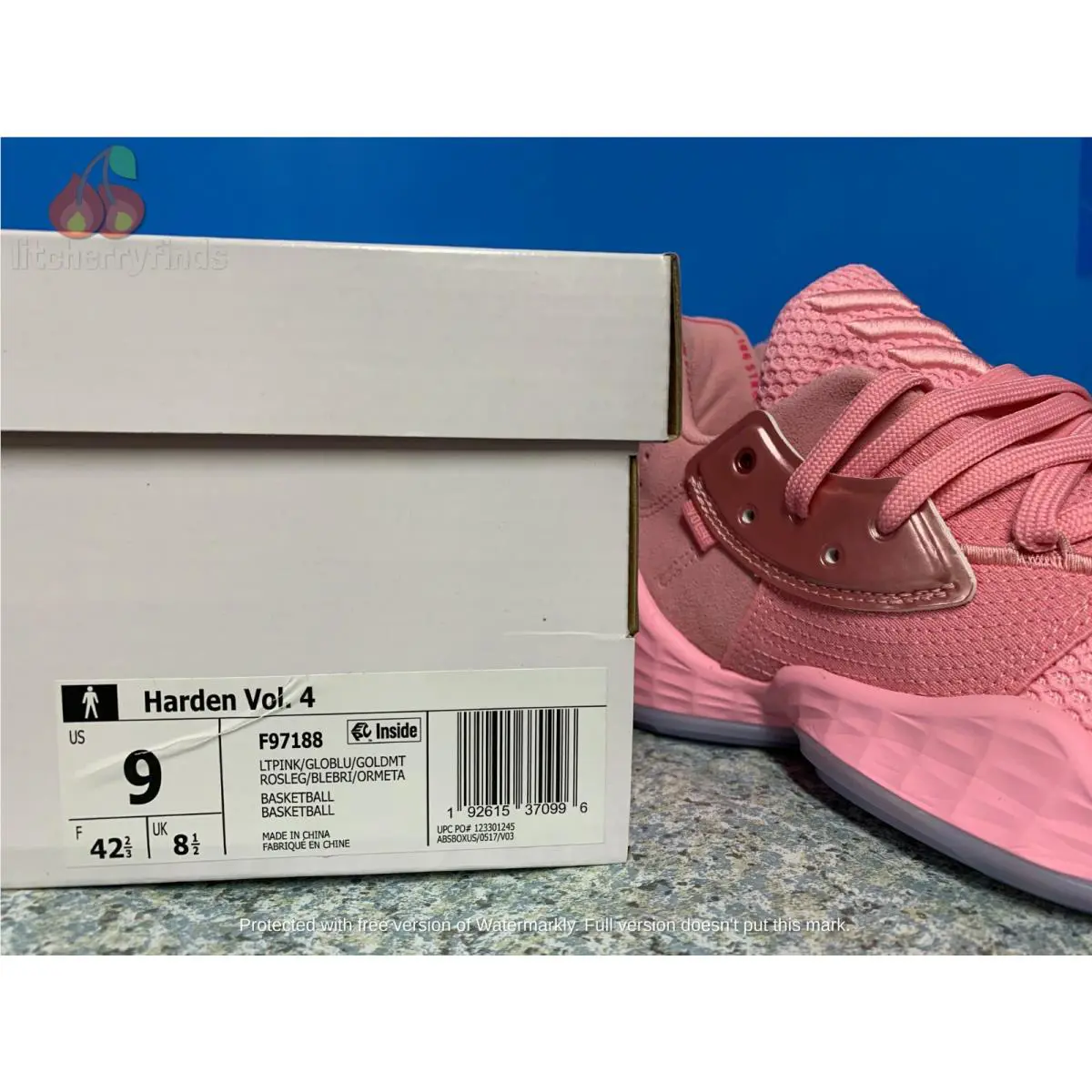 Adidas shoes - Harden Vol. 4 - Harden - F97188 - Pink 6