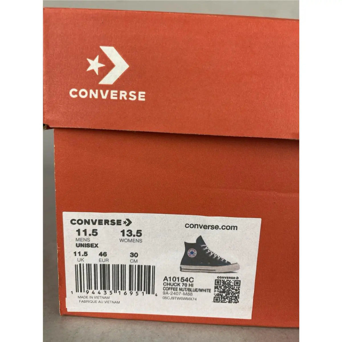 Converse shoes - Converse Chuck 70 - Chuck - A10154C - Brown (UPC: 194435169514) 8