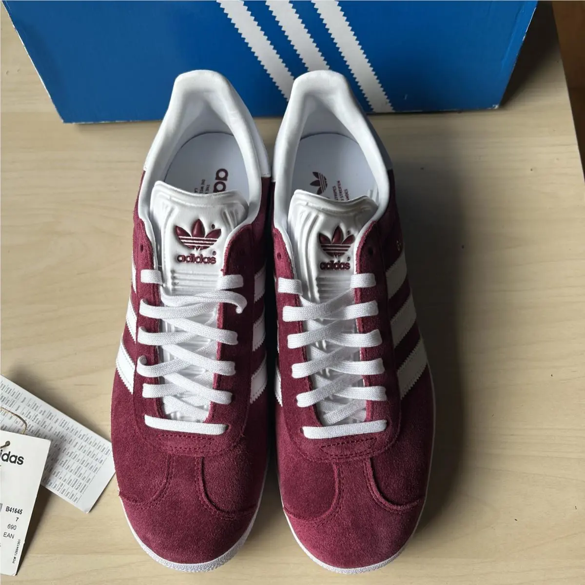 Adidas shoes - adidas Gazelle - Gazelle - B41645 - Red (UPC: 4059811862501) 1
