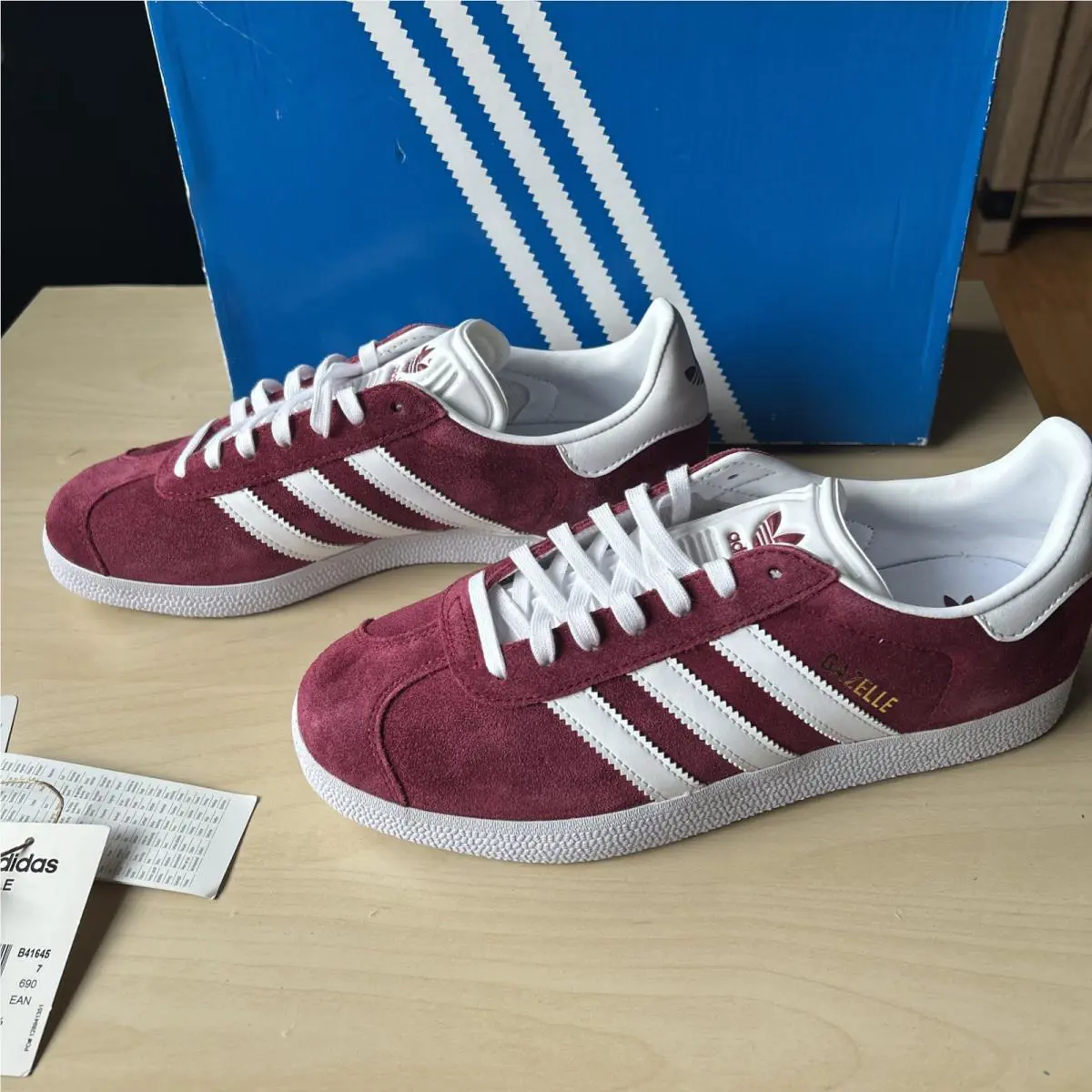 Adidas shoes - adidas Gazelle - Gazelle - B41645 - Red (UPC: 4059811862501) 2