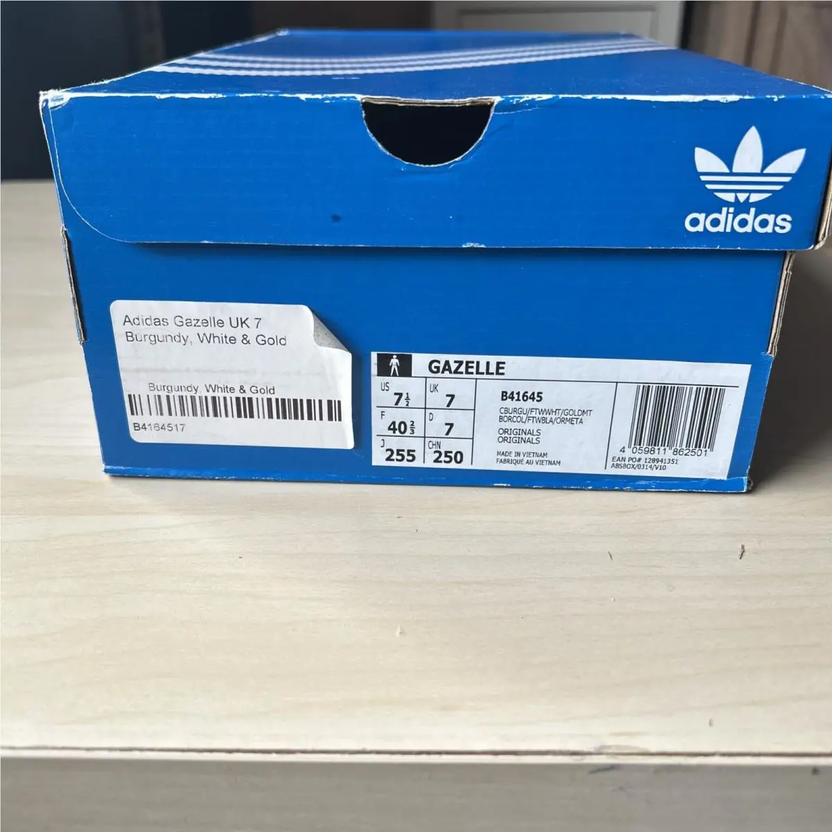 Adidas shoes - adidas Gazelle - Gazelle - B41645 - Red (UPC: 4059811862501) 7