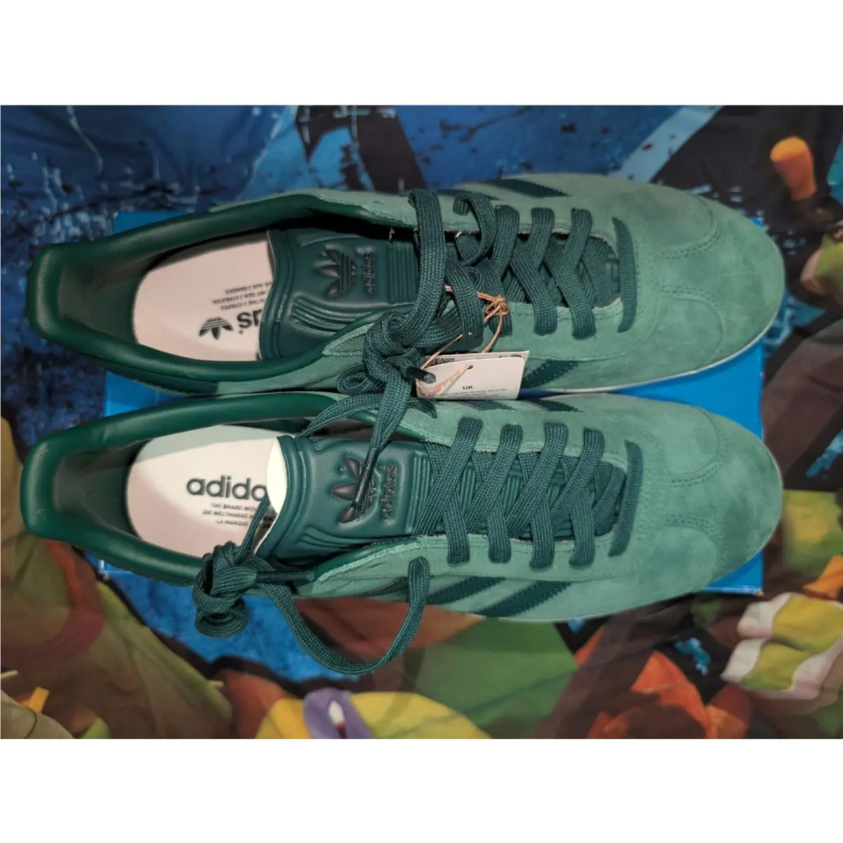 Adidas shoes - adidas Originals Gazelle - Originals Gazelle - IG4986 - Green, White 0