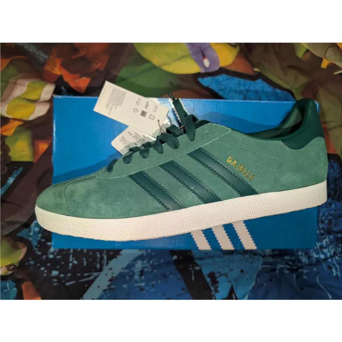 Adidas shoes - adidas Originals Gazelle - Originals Gazelle - IG4986 - Green, White 1