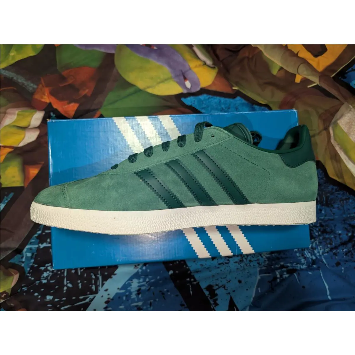 Adidas shoes - adidas Originals Gazelle - Originals Gazelle - IG4986 - Green, White 4