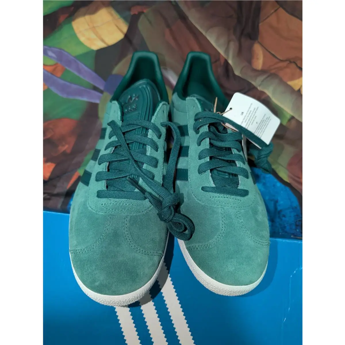Adidas shoes - adidas Originals Gazelle - Originals Gazelle - IG4986 - Green, White 7