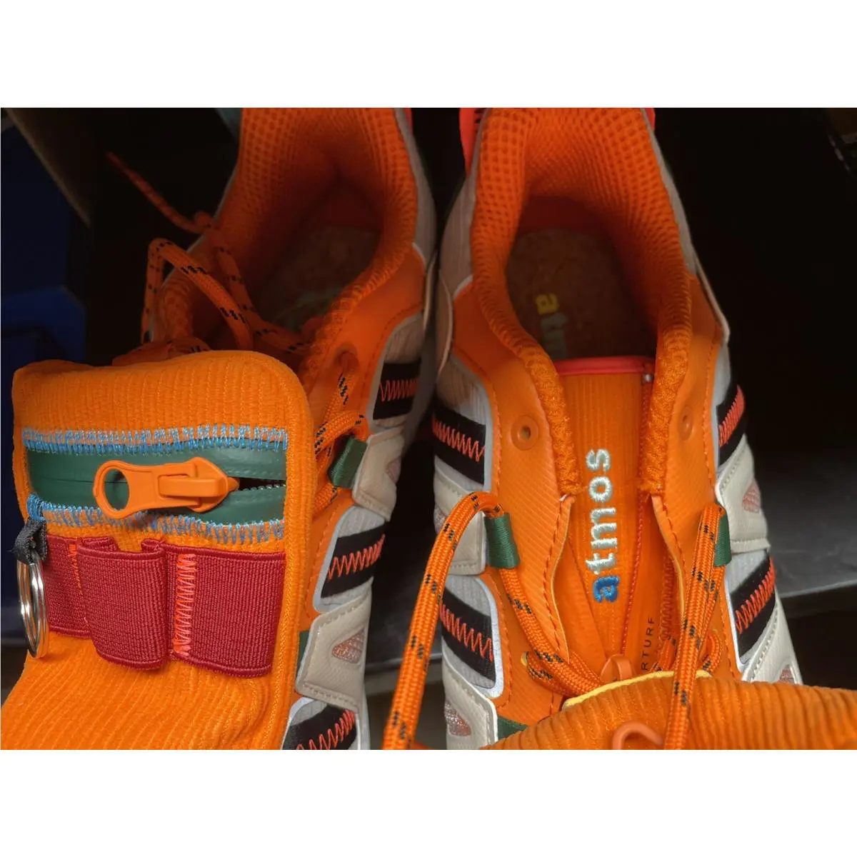 Adidas shoes - Adidas Sean Wotherspoon Superturf Adventure - GW8810 - Orange, White, Black 8