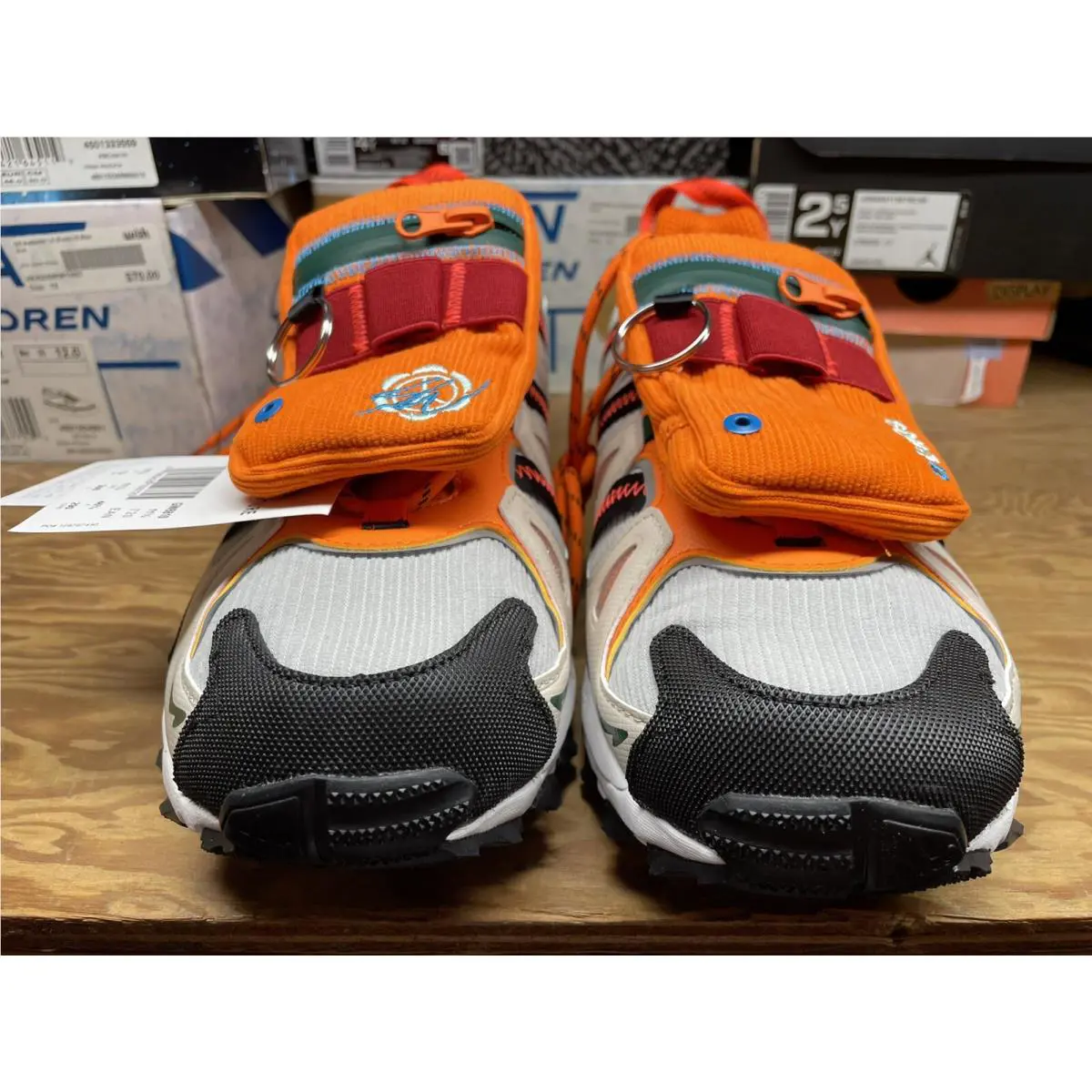 Adidas shoes - Adidas Sean Wotherspoon Superturf Adventure - GW8810 - Orange, White, Black 1