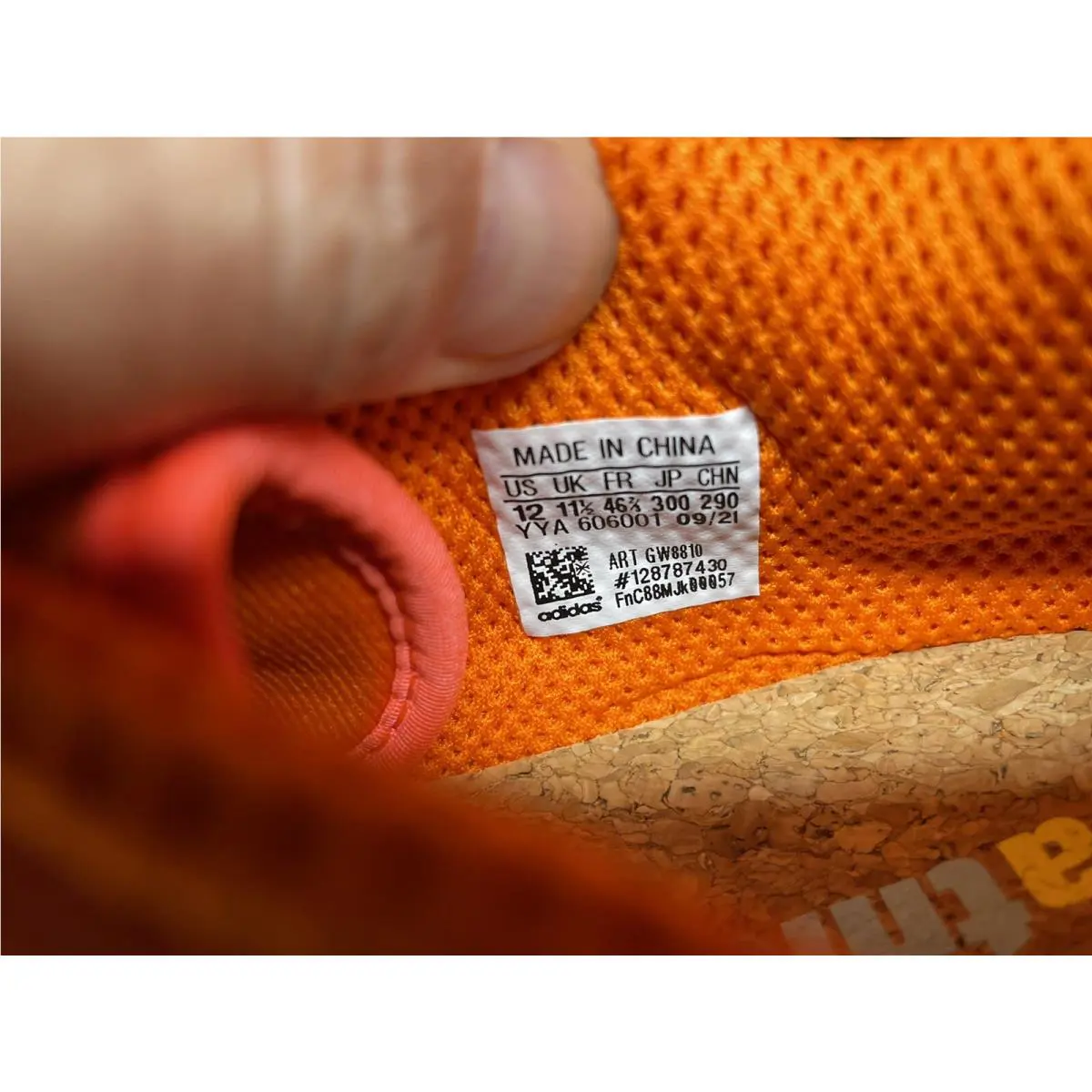 Adidas shoes - Adidas Sean Wotherspoon Superturf Adventure - GW8810 - Orange, White, Black 6