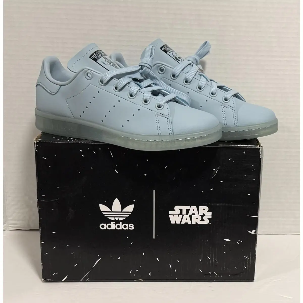 Stan Smith Adidas Star Wars Boba Fett 2022 Kids Size 5 Women 6.5