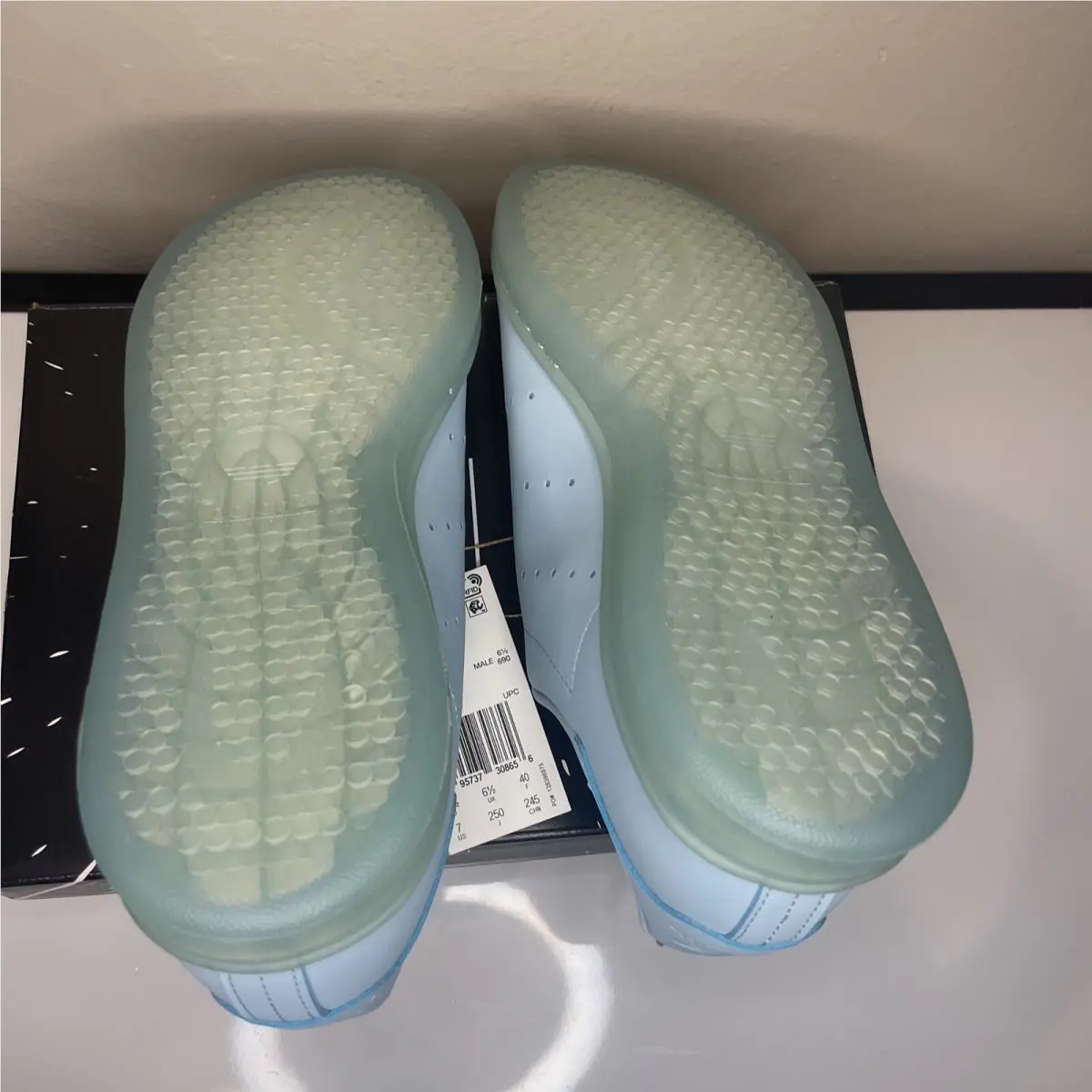 Adidas shoes Stan Smith - Gray, Manufacturer: Ash Grey/Core Black/Solar Red 5