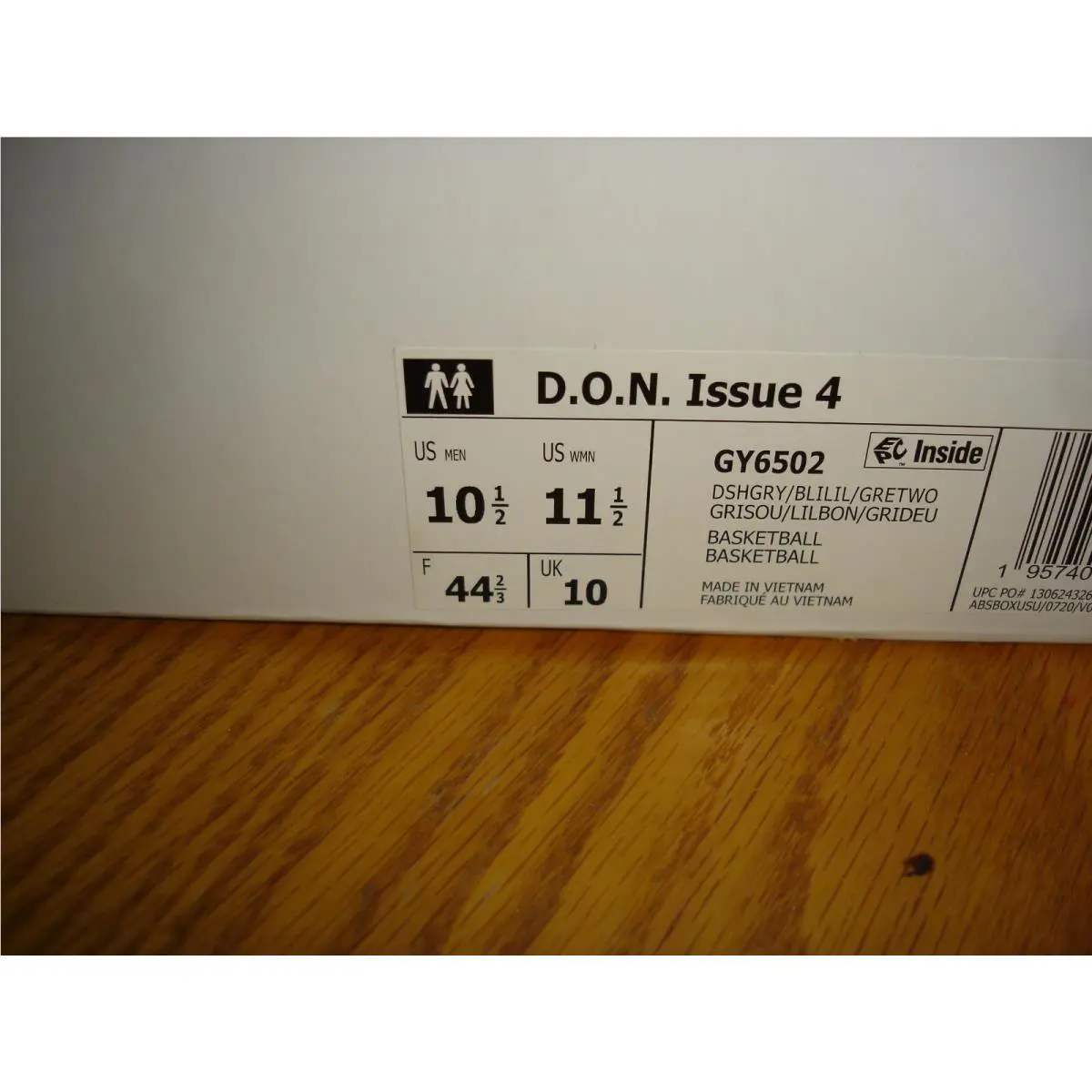Adidas shoes - adidas D.O.N. Issue - Issue - GY6502 - Purple 9