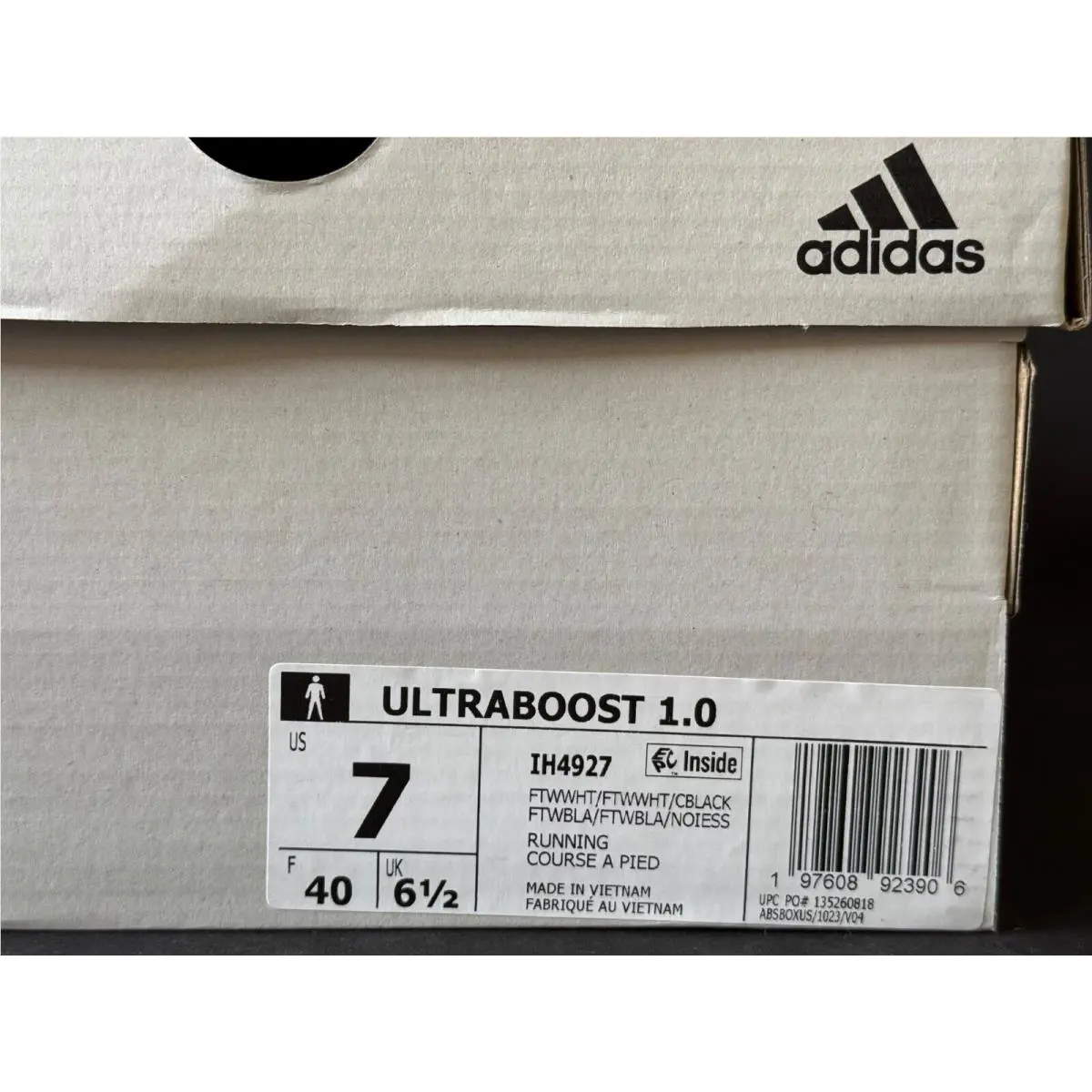 Adidas shoes - adidas UltraBoost 1.0 - UltraBoost - IH4927 - White (UPC: 0197608923906) 4