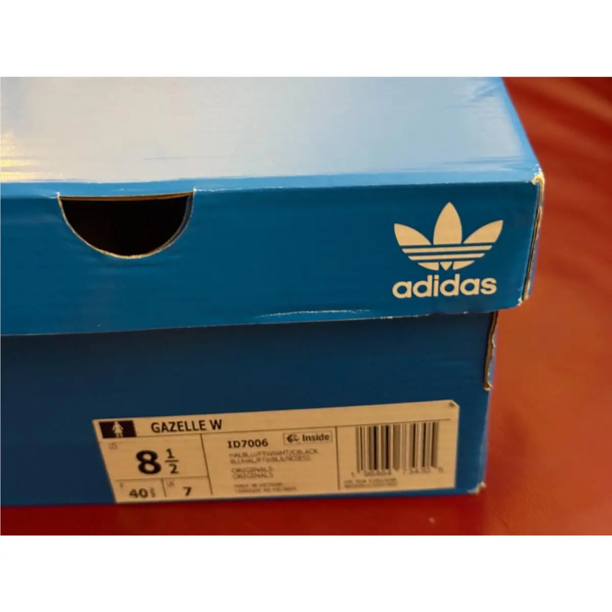 Adidas shoes - adidas Gazelle W - Gazelle - ID7006 - Halo Blush / Cloud White / Core Black (UPC: 196464734305) 10