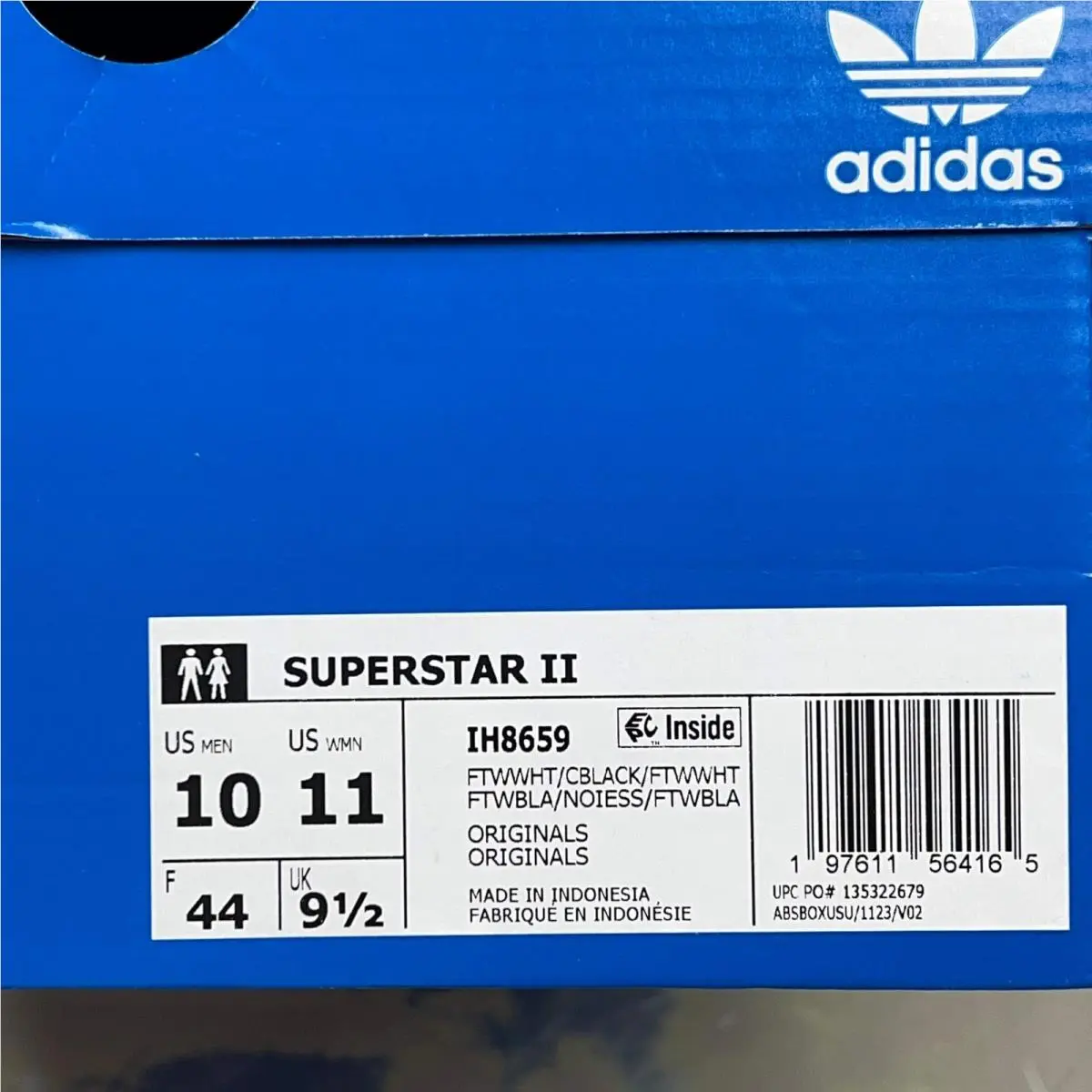 Adidas shoes - IH8659 - IH8659 - White/Black 11