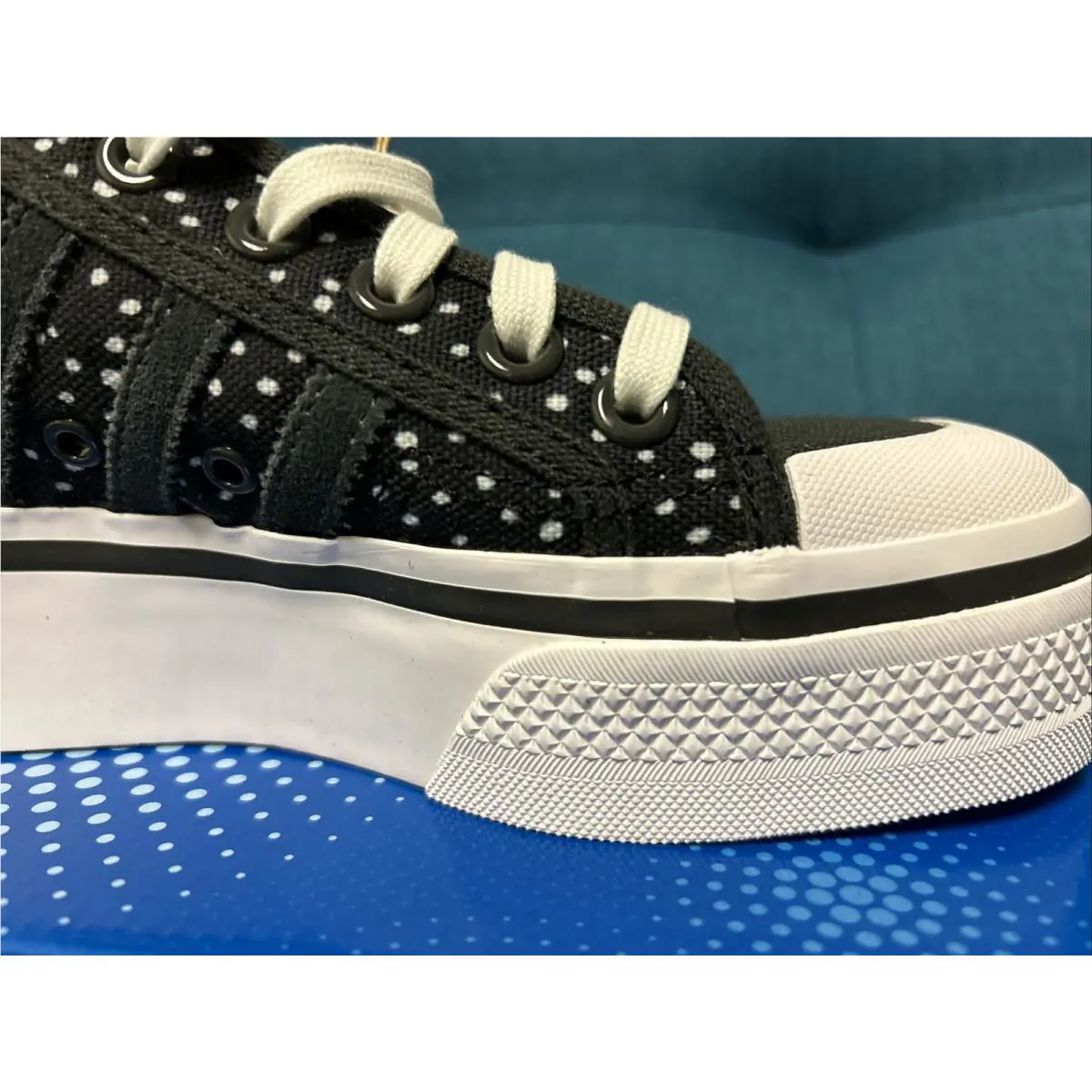 Adidas shoes - adidas Nizza Platform - Nizza Platform - IF5145 - Core Black/Carbon/Red (UPC: 0196463326525) 3