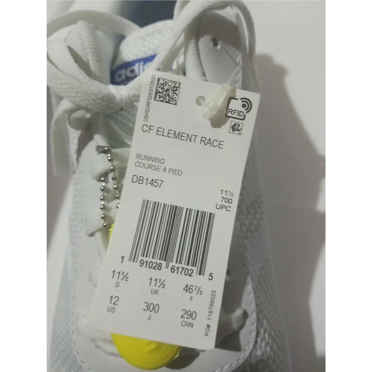 Adidas shoes - adidas element Race - element Race - DB1457 - White/Blue 6