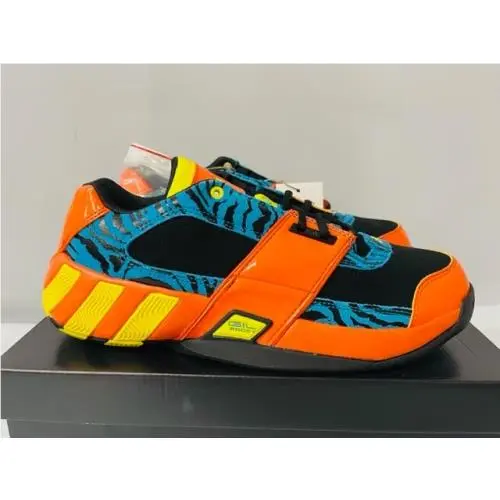 Adidas Agent Gil Restomod GY6481 in Team Orange/core Black/bold Aqua M:9 W:10