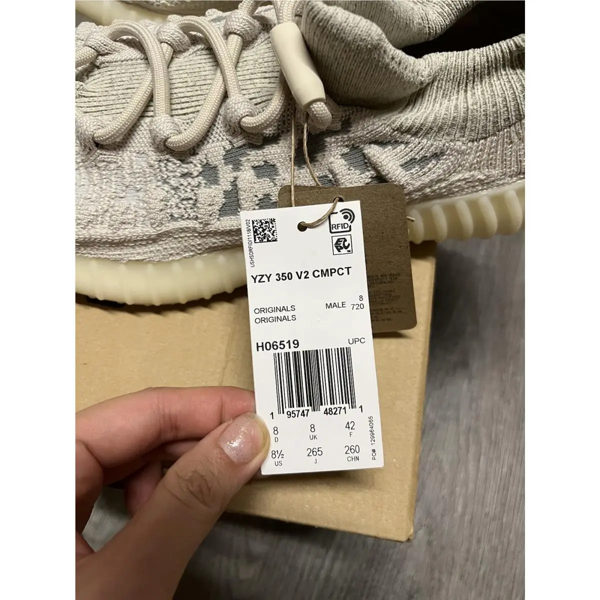 Adidas shoes - adidas Yeezy Boost 350 - Yeezy Boost - H06519 - Ivory, Manufacturer: Slate Bone/Slate Bone/Slate Bone 1