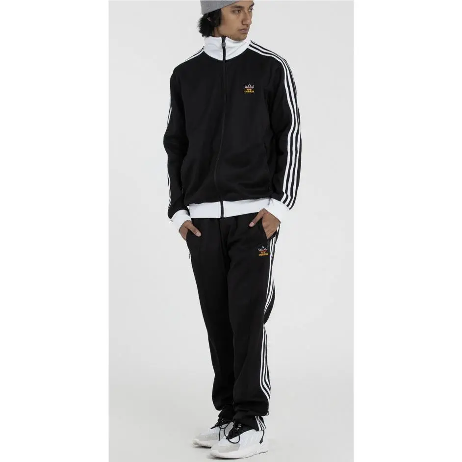 Adidas Beckenbauer Germany Tracksuit Jacket Pants Set Black White Red Mens S