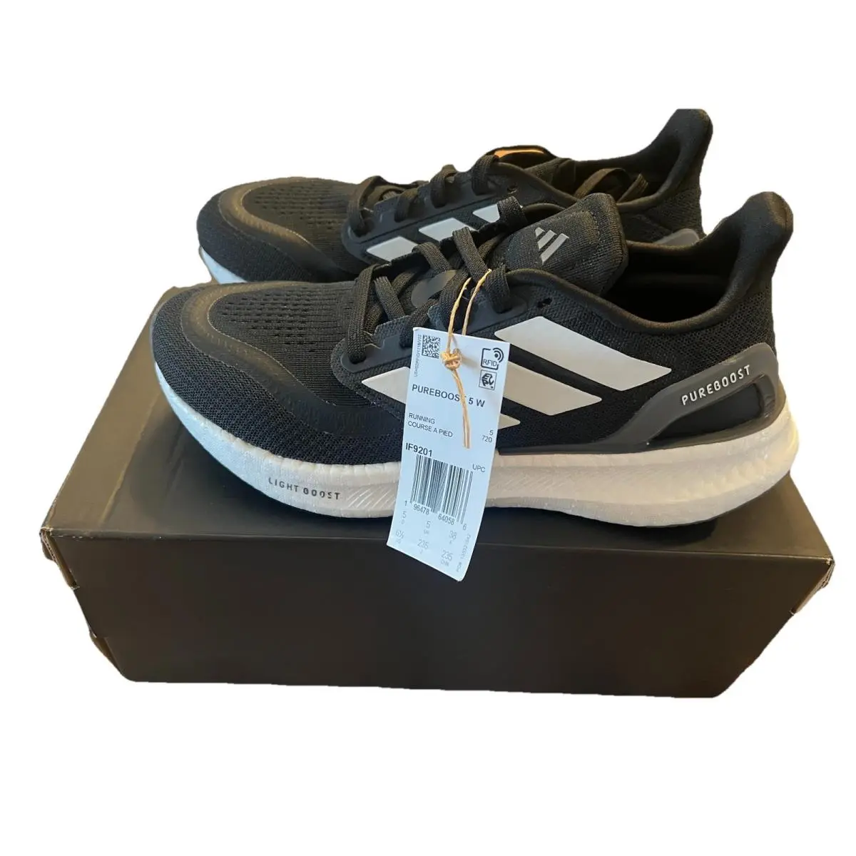 Adidas shoes - adidas PureBoost 5 - PureBoost - IF9191 - Black 3