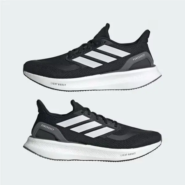 Mens Adidas Pureboost 5 Running Shoes IF9191 Black Size 13