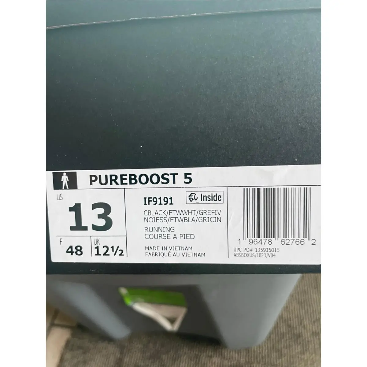 Adidas shoes - adidas Running - Running - IF9191 - Core Black / Cloud White / Grey Five 0