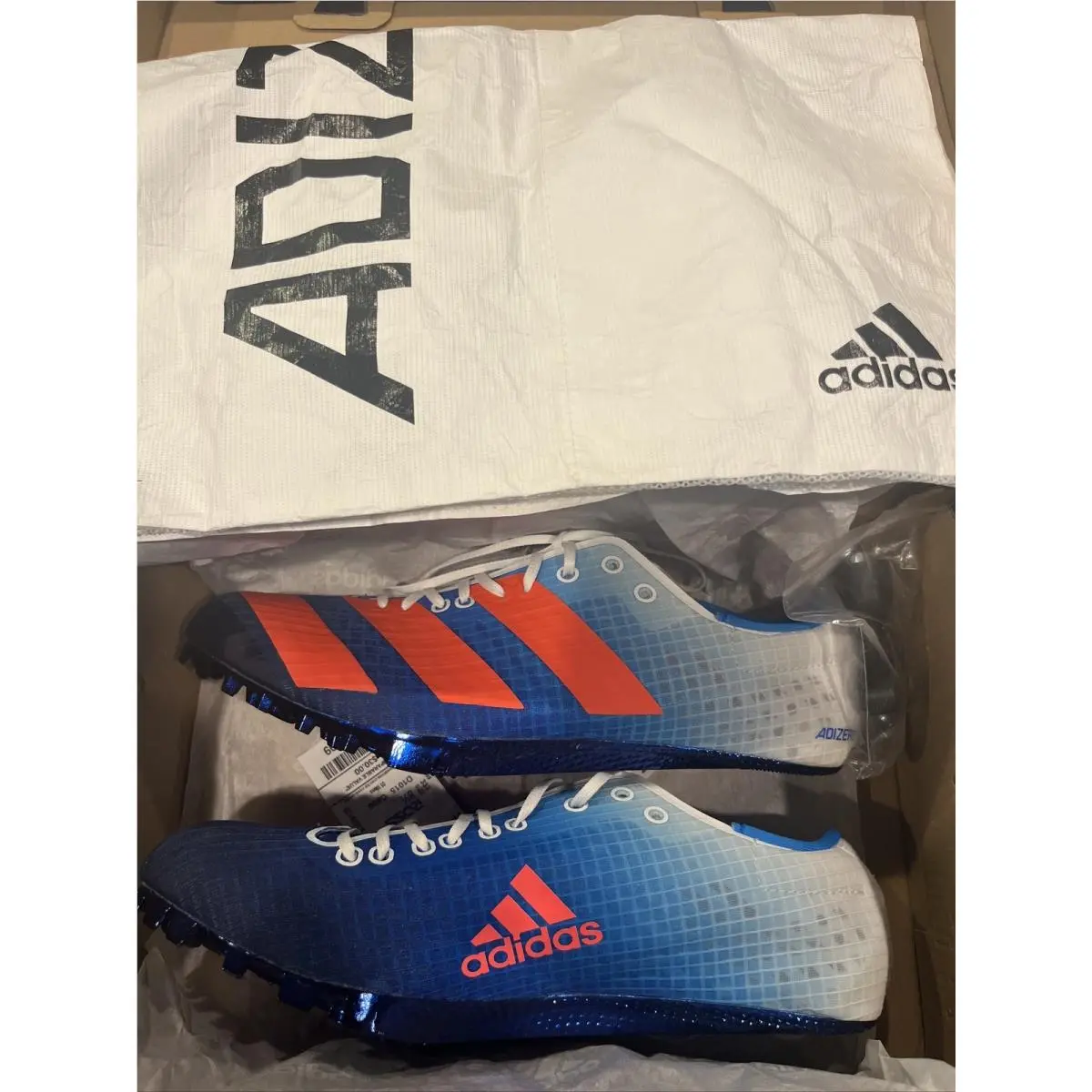 Adidas shoes - adidas Adizero - Adizero - RUSH - Blue 6