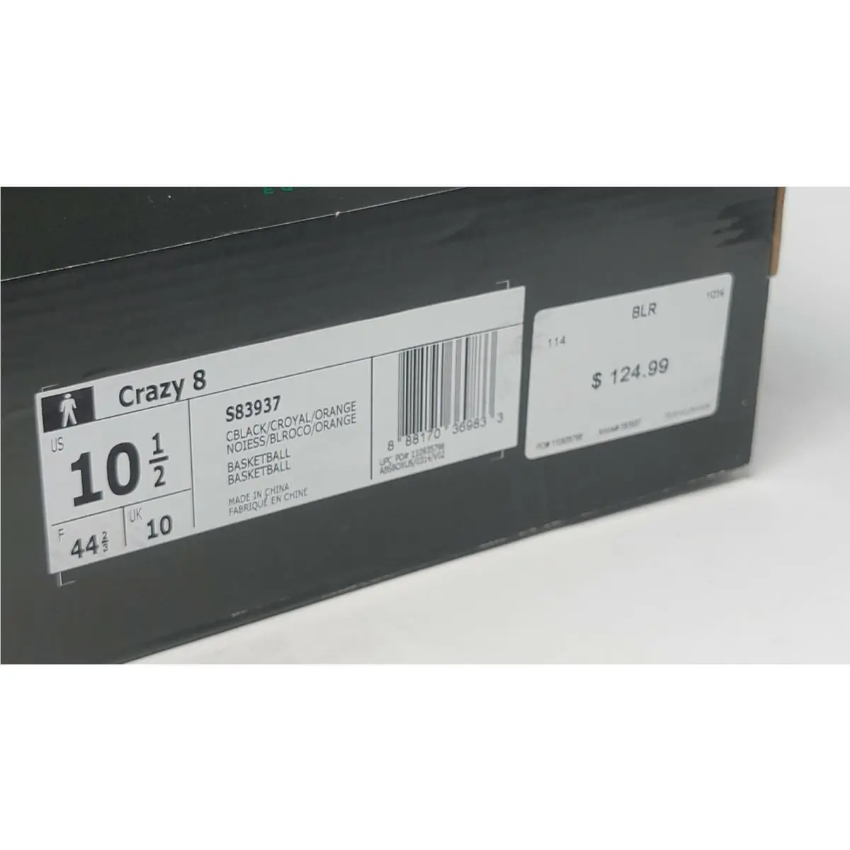 Adidas shoes - adidas Crazy 8 - Crazy - S83937 - Black 7