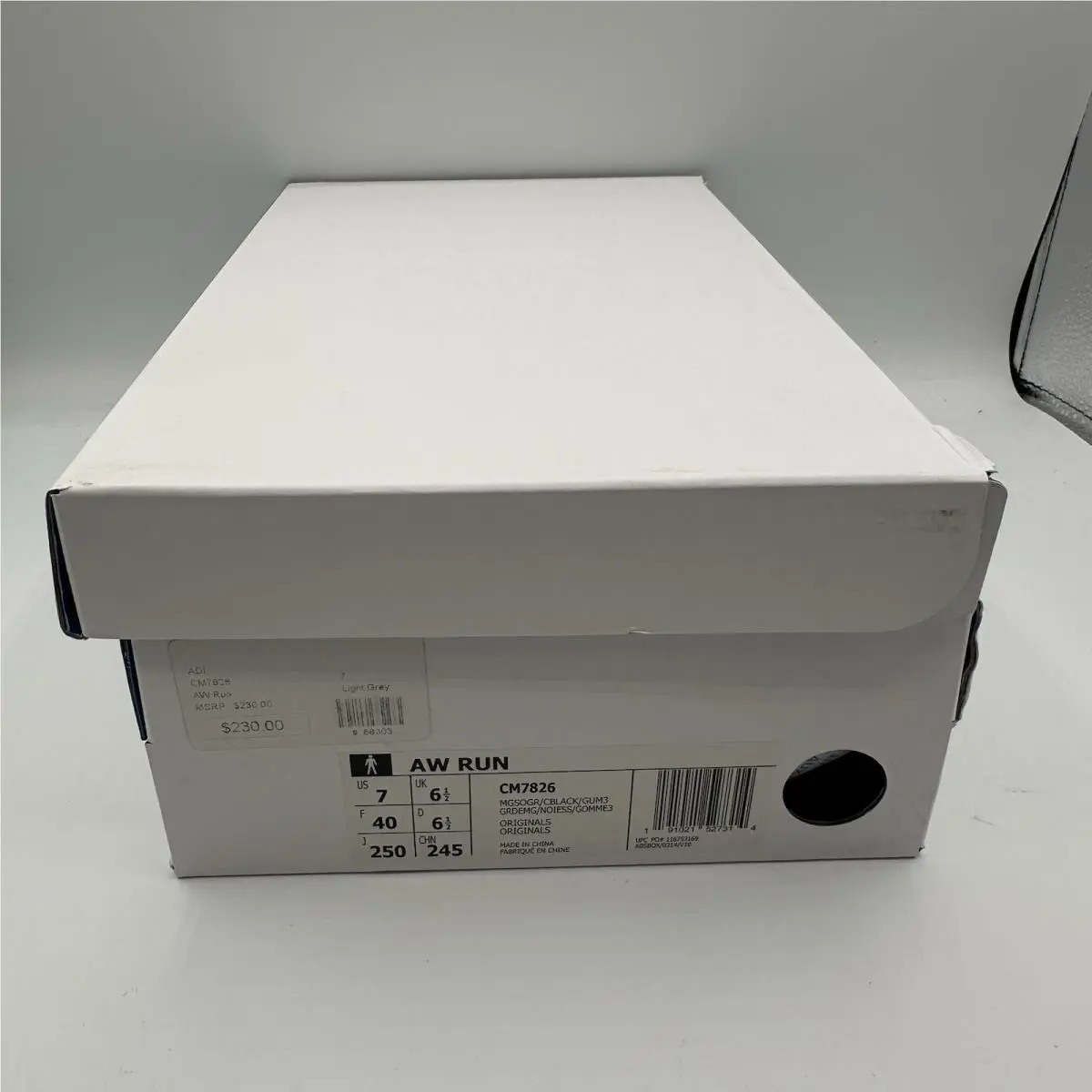 Adidas shoes - adidas AW Run - Run - CM7826 - Gray, Manufacturer: Multi/Solid Grey (UPC: 0665215552623) 10