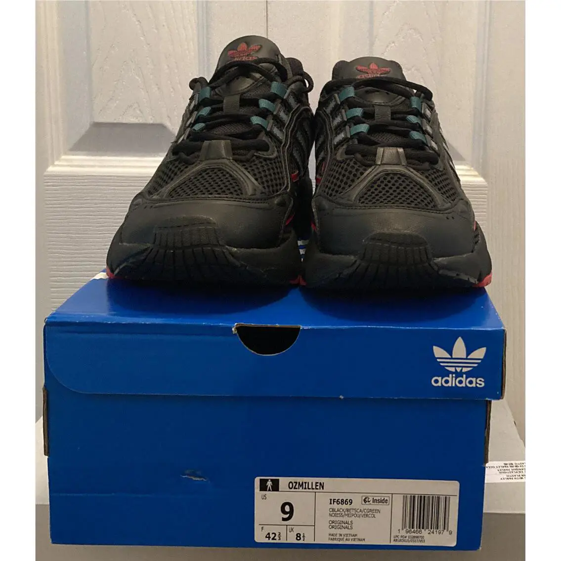 Adidas shoes - adidas Ozmillen - Ozmillen - IF6869 - Black/ Red/ Green 0
