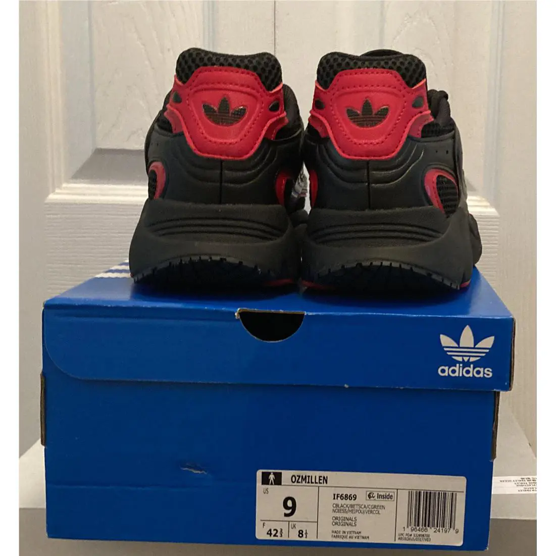 Adidas shoes - adidas Ozmillen - Ozmillen - IF6869 - Black/ Red/ Green 1