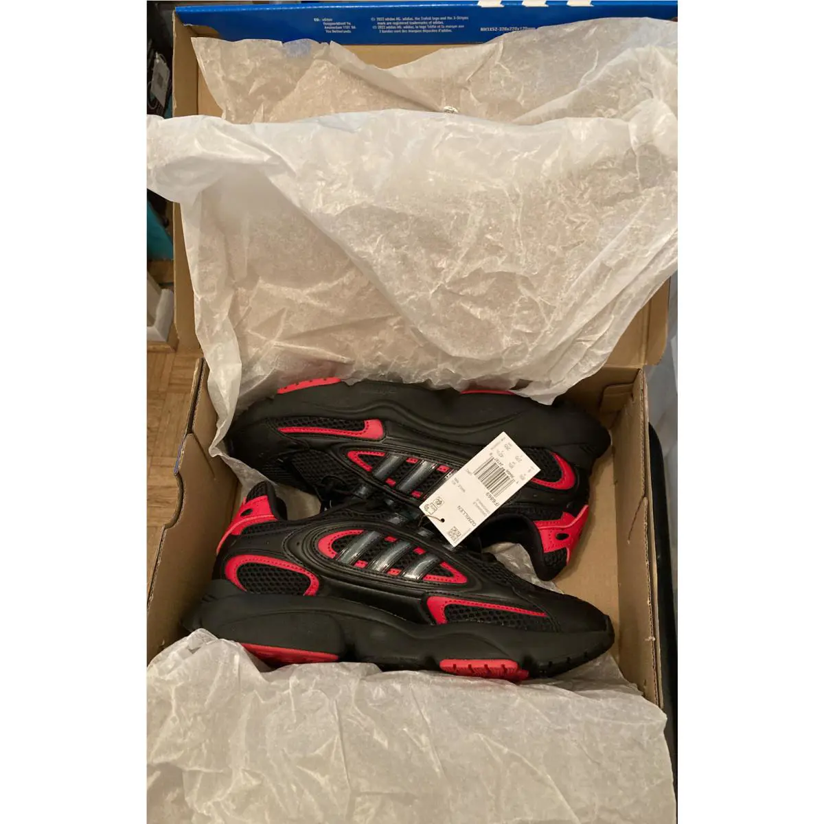 Adidas shoes - adidas Ozmillen - Ozmillen - IF6869 - Black/ Red/ Green 6