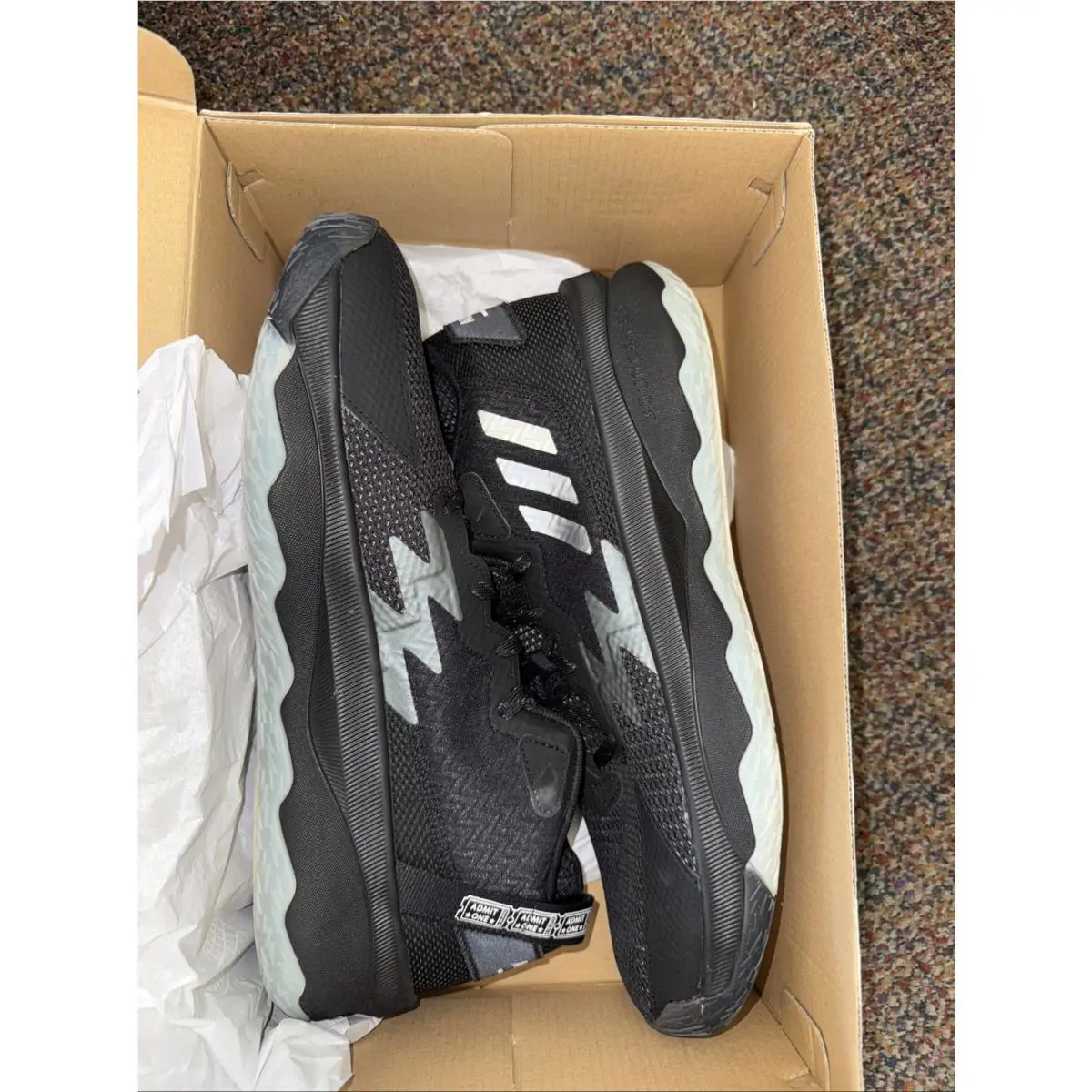 Adidas shoes - adidas Dame - Dame - GY6461 - Black 16